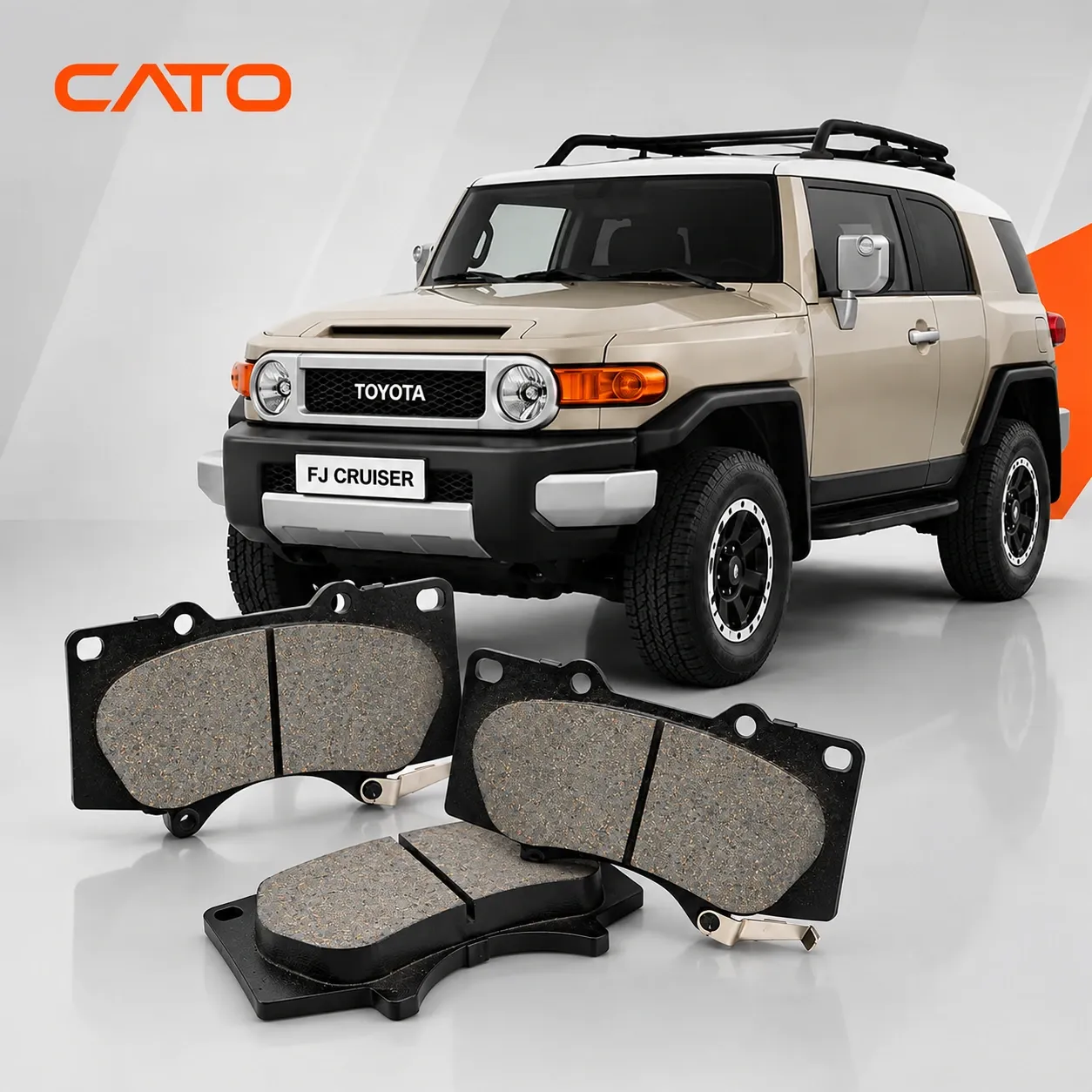 [D976] لنت ترمز جلو تویوتا  FJ Cruiser کاتو | cato