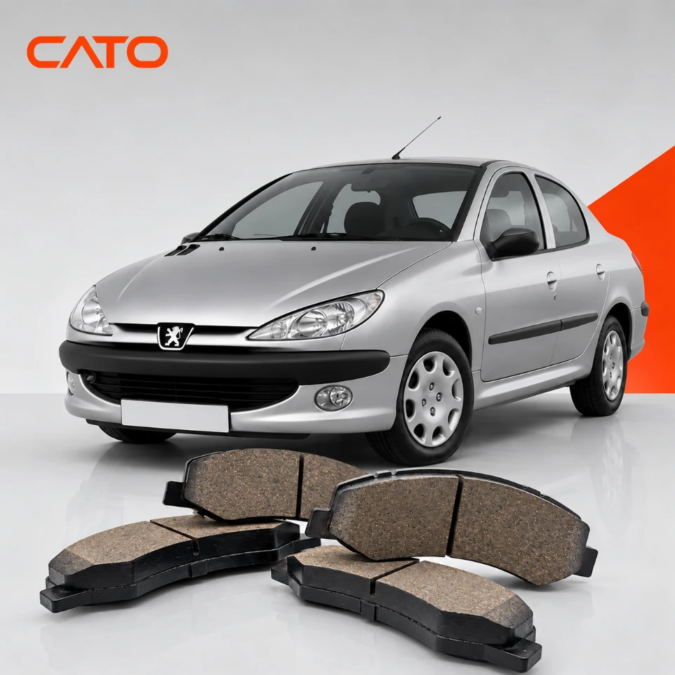 [SP1689] لنت ترمز پژو 206 SD کاتو | cato