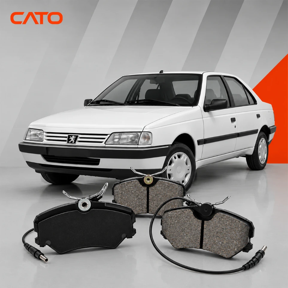 [SP1180] لنت ترمز پژو 405 کاتو | cato