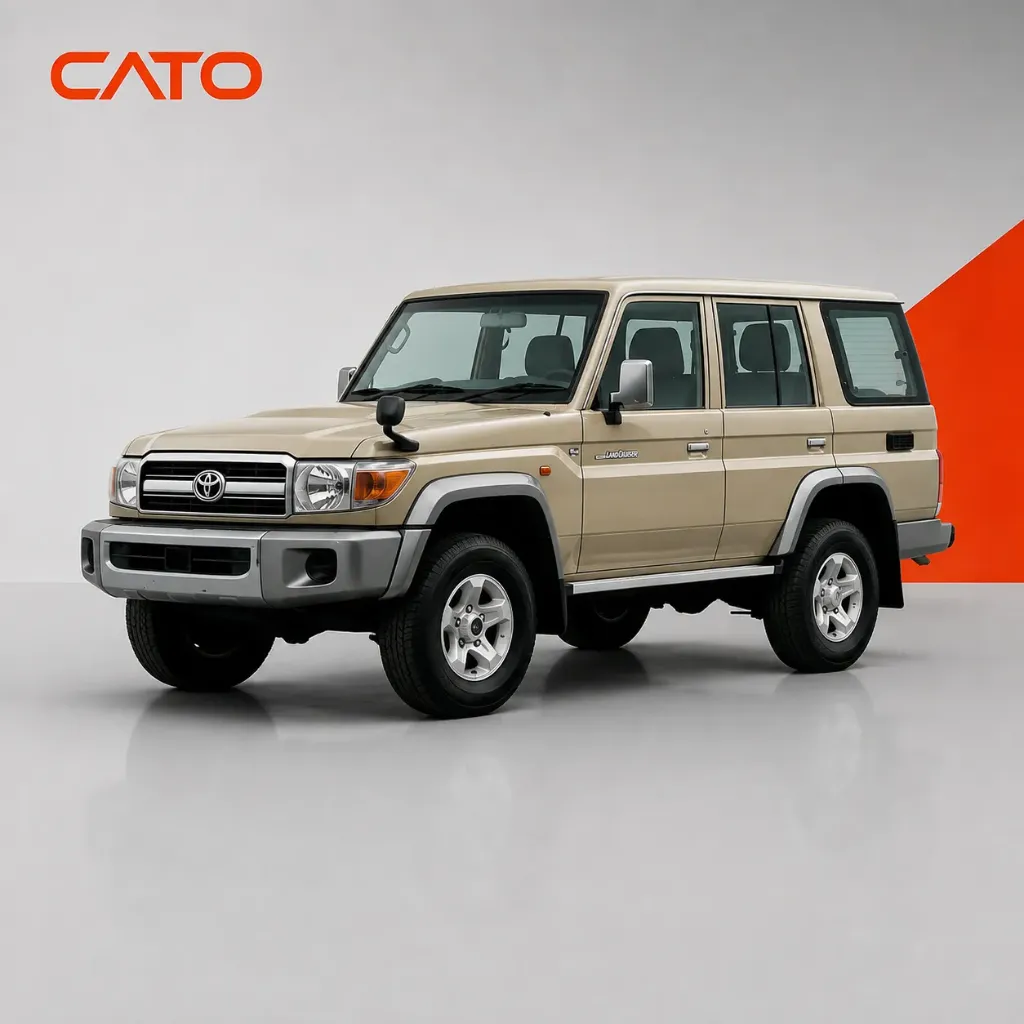 [D606] لنت ترمز عقب تویوتا لندکروزر70 | Cato
